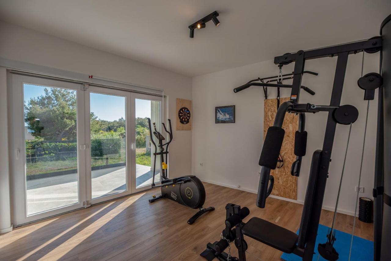 Villa Sportiva Zadar With Private Heated Pool Экстерьер фото